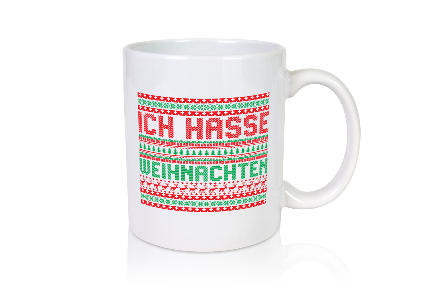 Ich Hasse Weihnachten | Ugly Christmas anti v2 Humor Geschenkidee Tasse