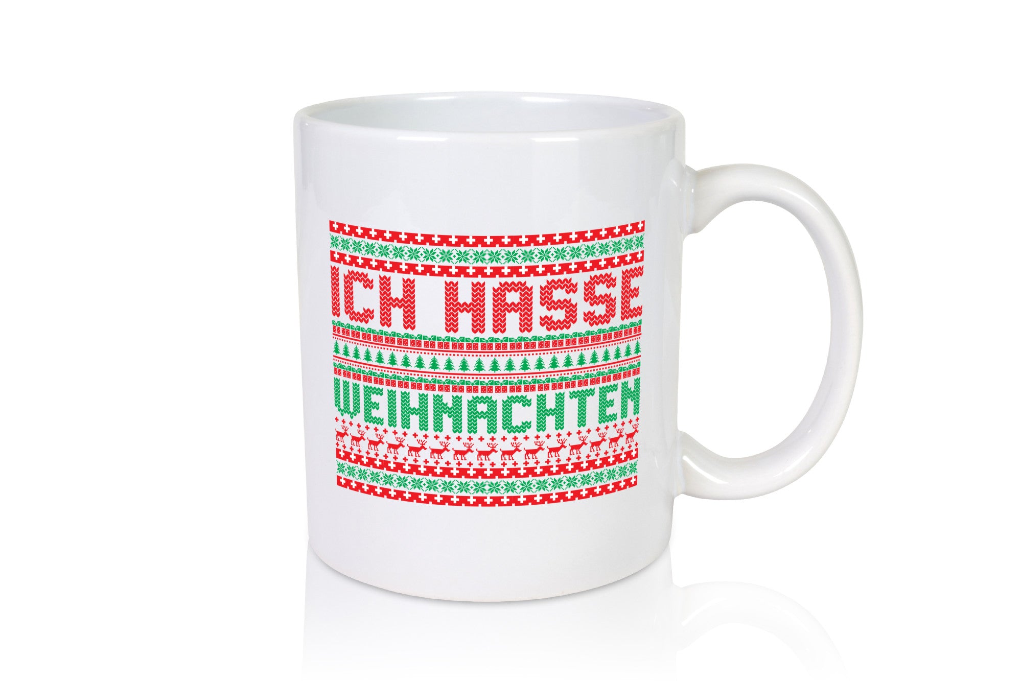 Ich Hasse Weihnachten | Ugly Christmas anti v2 Humor Geschenkidee Tasse