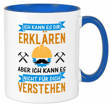 Ich kann es dir erklären | Dumme Mitarbeiter Arbeit lustiger Spruch Geschenk Tasse