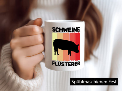 Schweine Flüsterer | Ferkel Bauer Landwirt v2 Geschenk Humor Geschenkidee