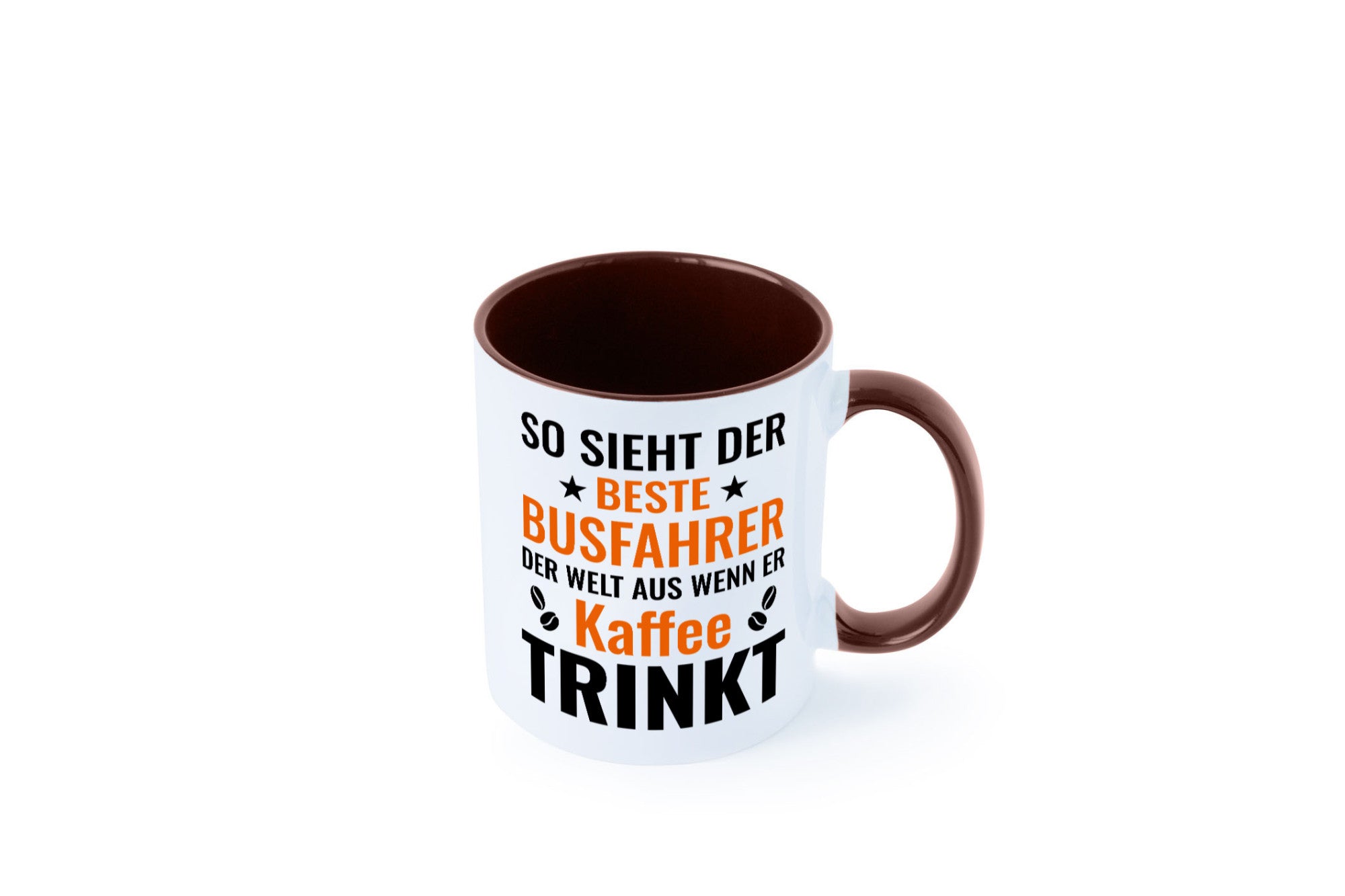 Kaffee trinkt: Busfahrer | Berufsfahrer Fahrer Geschenk Arbeit Kollegen Büro