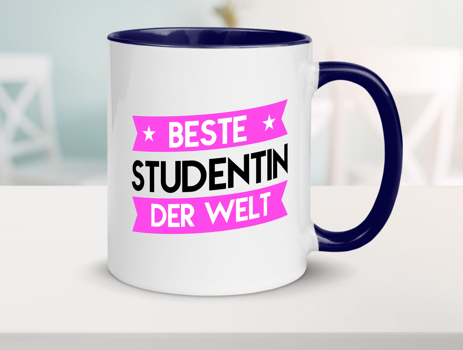 Beste Studentin | Uni Studium Universität Geschenkidee Humor Tasse