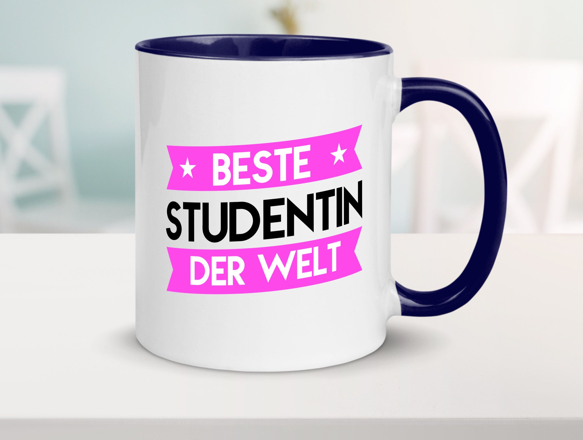 Beste Studentin | Uni Studium Universität Geschenkidee Humor Tasse