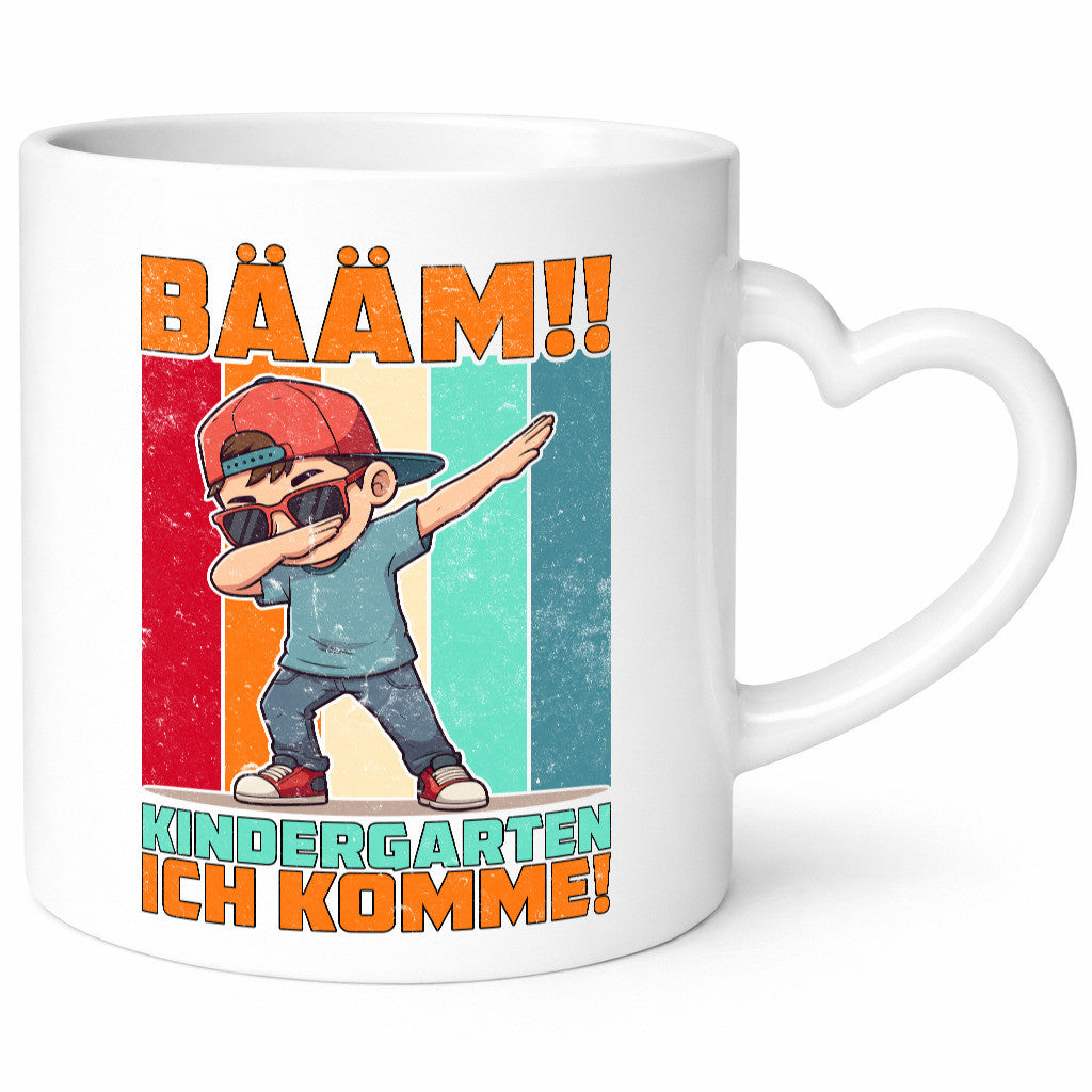 Bääm Kindergarten ich komme | Kindergartenkind Kind Geschenk Humor Geschenkidee