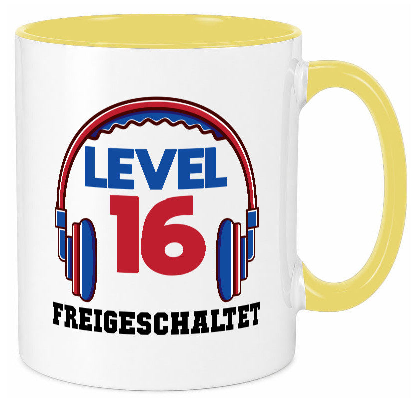 Level 16 Freigeschaltet | 16. geburtstag Gamer lustig Geschenkidee Geschenk