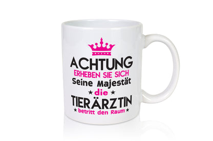 Seine Majestät Tierärztin | Mediziner Tiermedizin Humor Tierliebhaber
