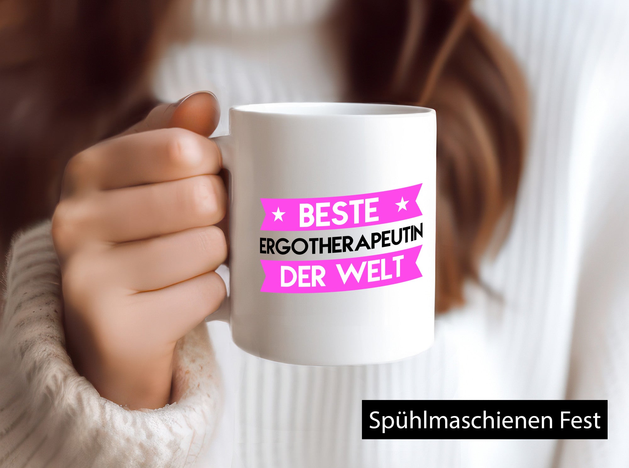Beste Ergotherapeutin | Ergotherapie Geschenkidee Humor Tasse