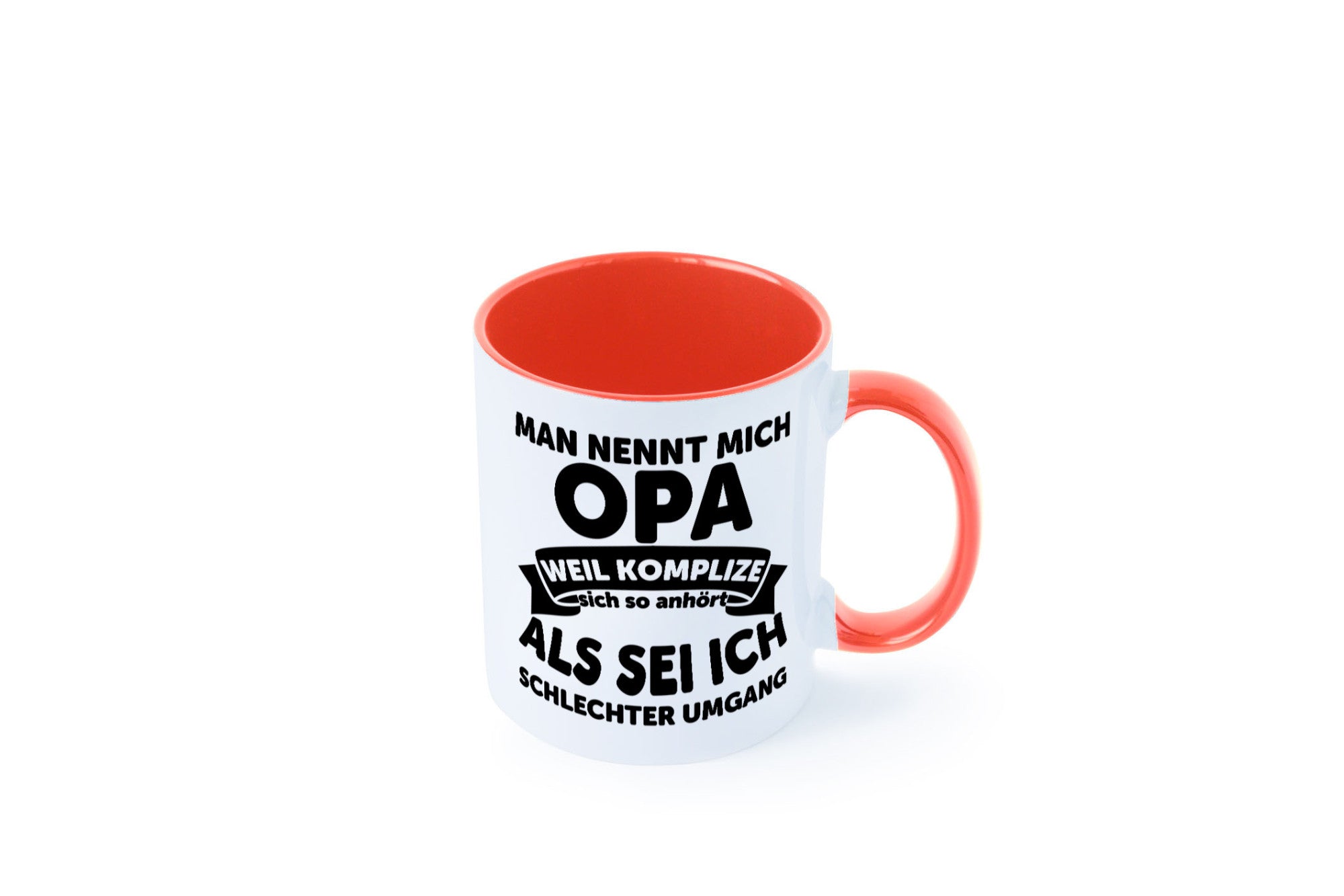 Nenn mich Opa, Komplize schlechter Umgang | Opa Witz Geschenk Familie