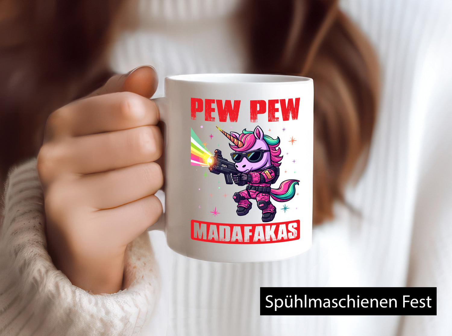 Pew Madafakas vl2 Humor Geschenkidee Tasse