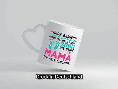 Werdende Mama | Schwangerschaft Tasse Nachwuchs Geschenkidee Familie Humor