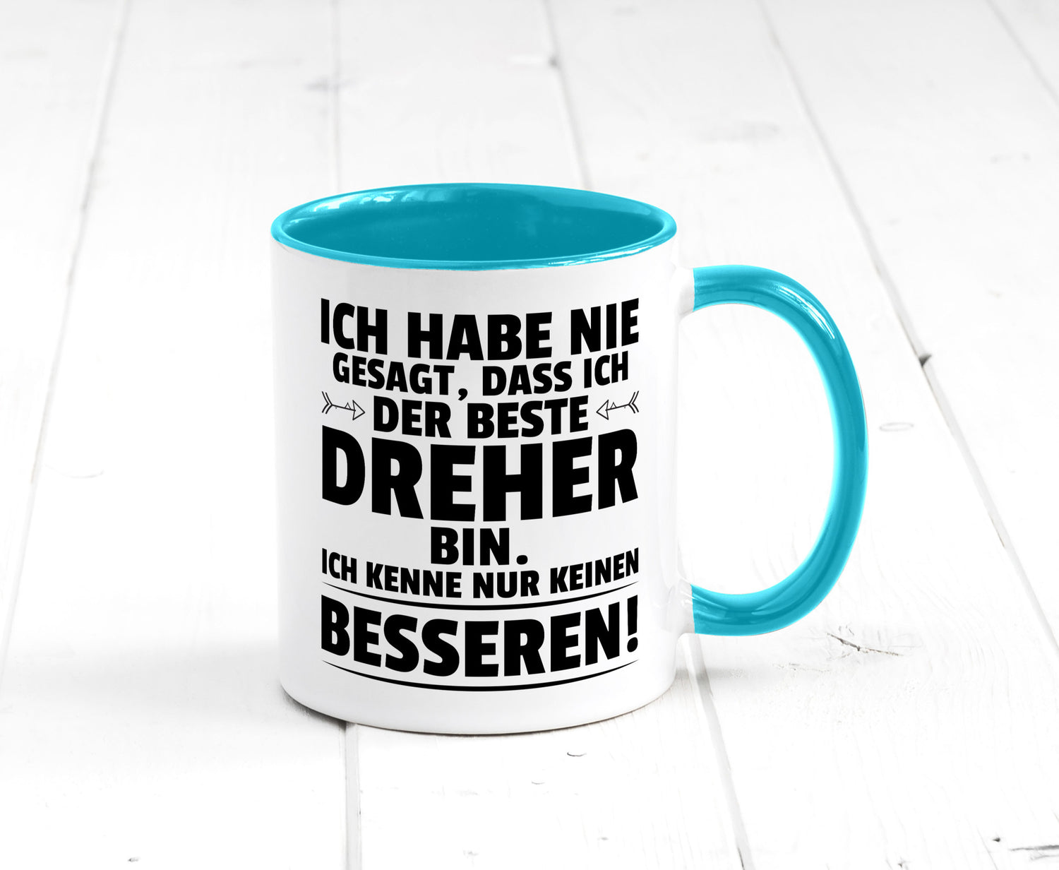 Der Beste Dreher | Fräser lustiger Spruch Geschenk Humor Geschenkidee Tasse