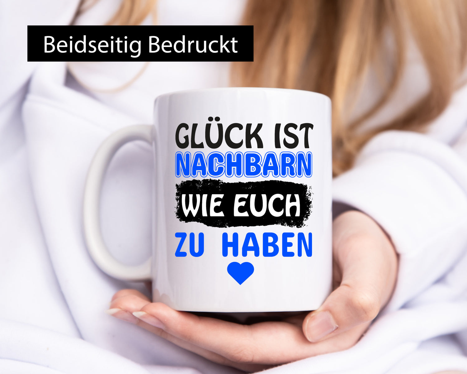 Nachbarn wie euch | Freundschaft Nachbarschaft lustiger Spruch Geschenk Humor