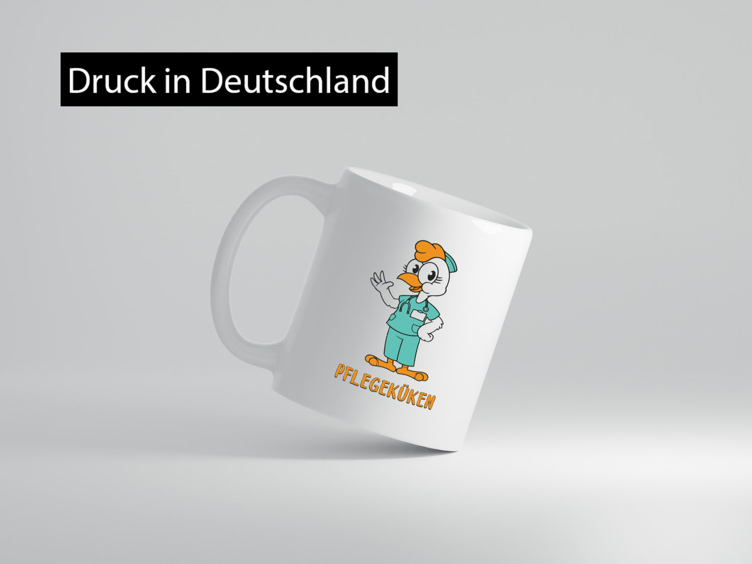 Pflegeküken | Küken-Krankenschwester-Pfleger-Humor-Geschenkidee Tasse
