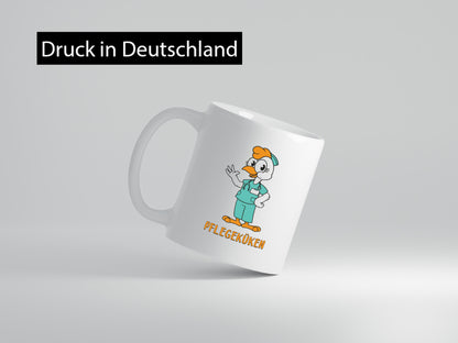 Pflegeküken | Küken-Krankenschwester-Pfleger-Humor-Geschenkidee Tasse