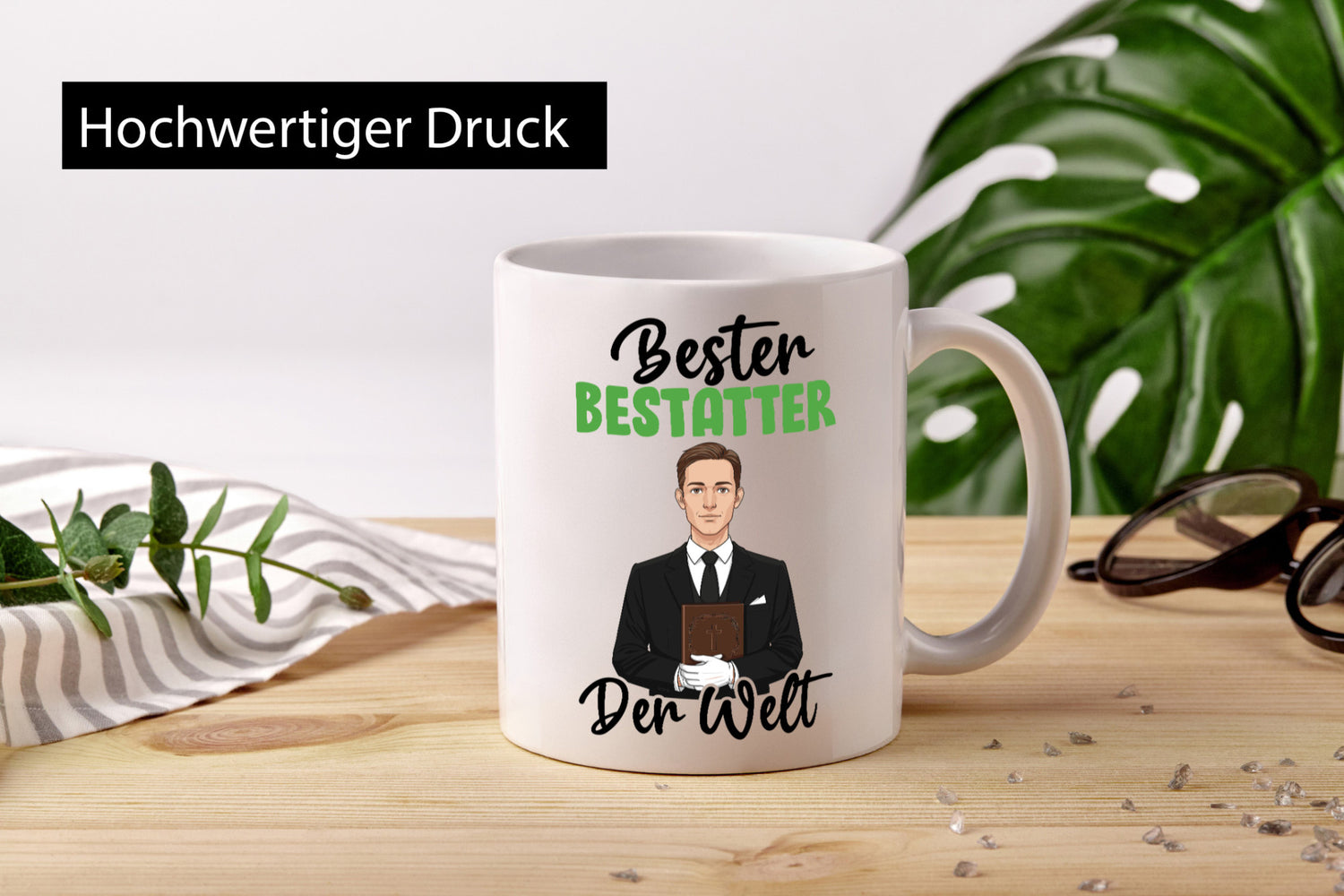 Bester Bestatter | Bestattung Totengräber v2 lustig Humor Geschenkidee Geschenk