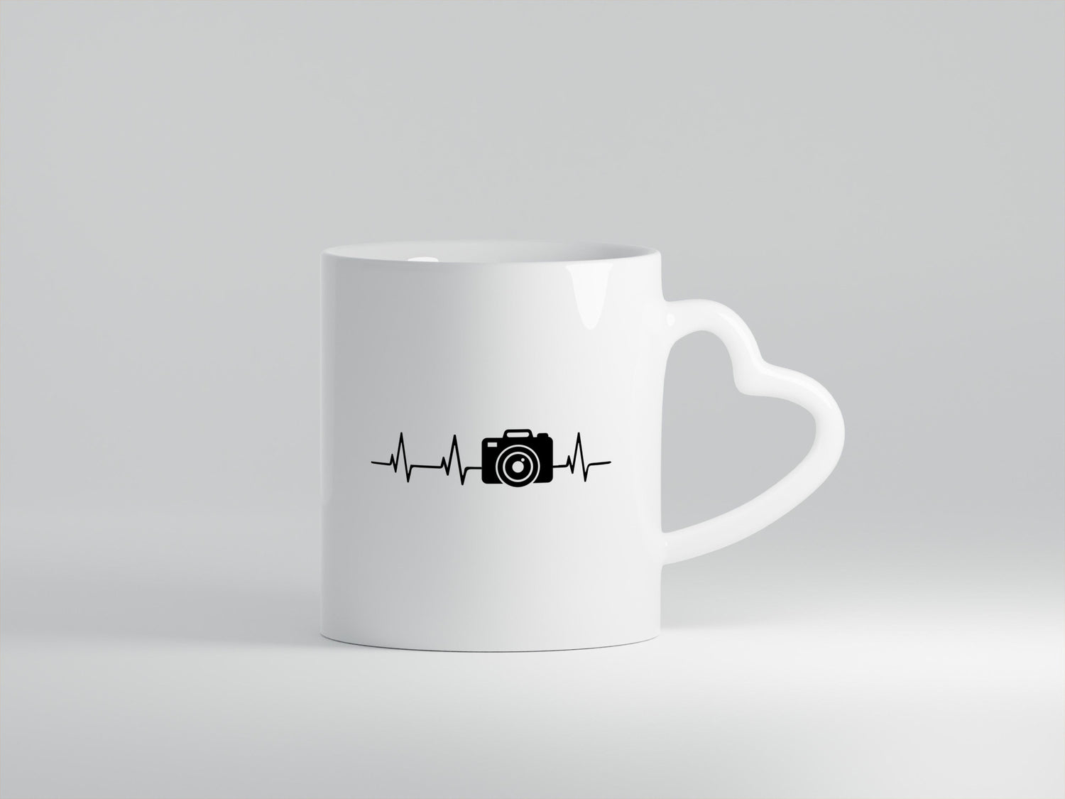 Fotografie Herzschlag | Kamera Fotograf Fotos lustig Humor Geschenkidee