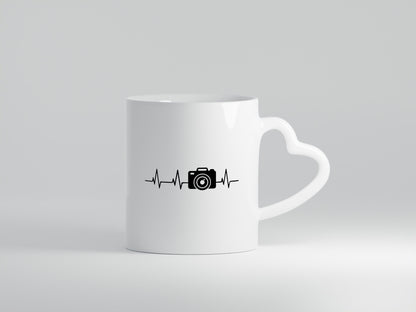 Fotografie Herzschlag | Kamera Fotograf Fotos lustig Humor Geschenkidee