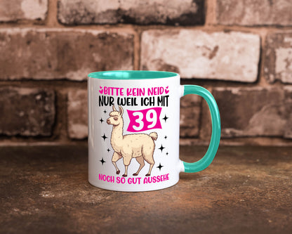 39. Geburtstag | 39 Jahre Lama gut aussehen Geschenk Geschenkidee lustiger