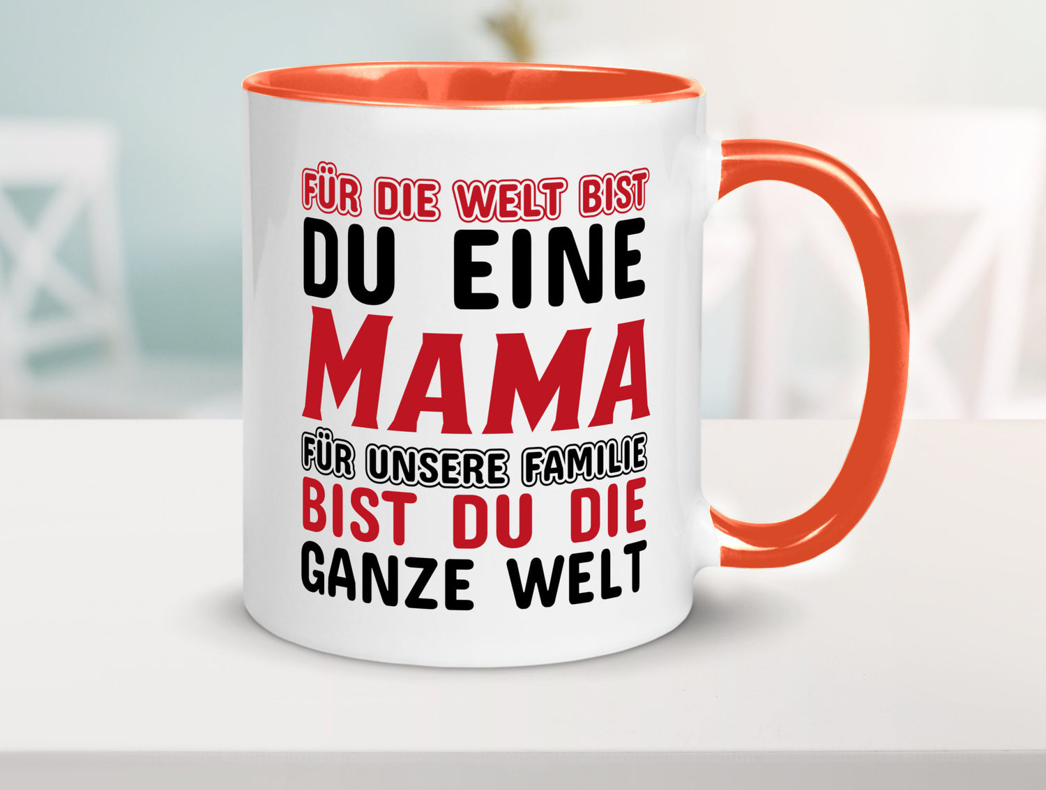 Beste mama der Welt lustiger Spruch Geschenk Familie Geschenkidee Tasse