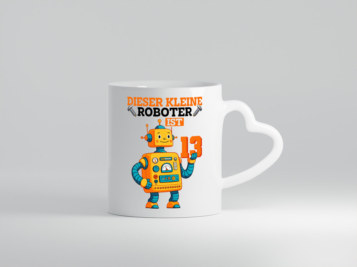13. Geburtstag | 13 Jahre Roboter Junge Humor Geschenkidee Tasse