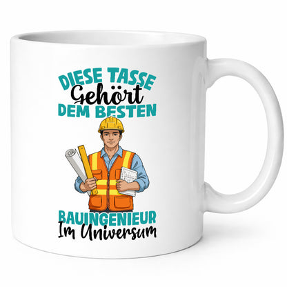 Im Universum: Bauingenieur | Ingenieur Geschenk Humor Geschenkidee lustiger