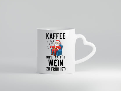 Kaffee | Wein Weihnachten Weihnachtsmann Santa Claus Geschenk Humor