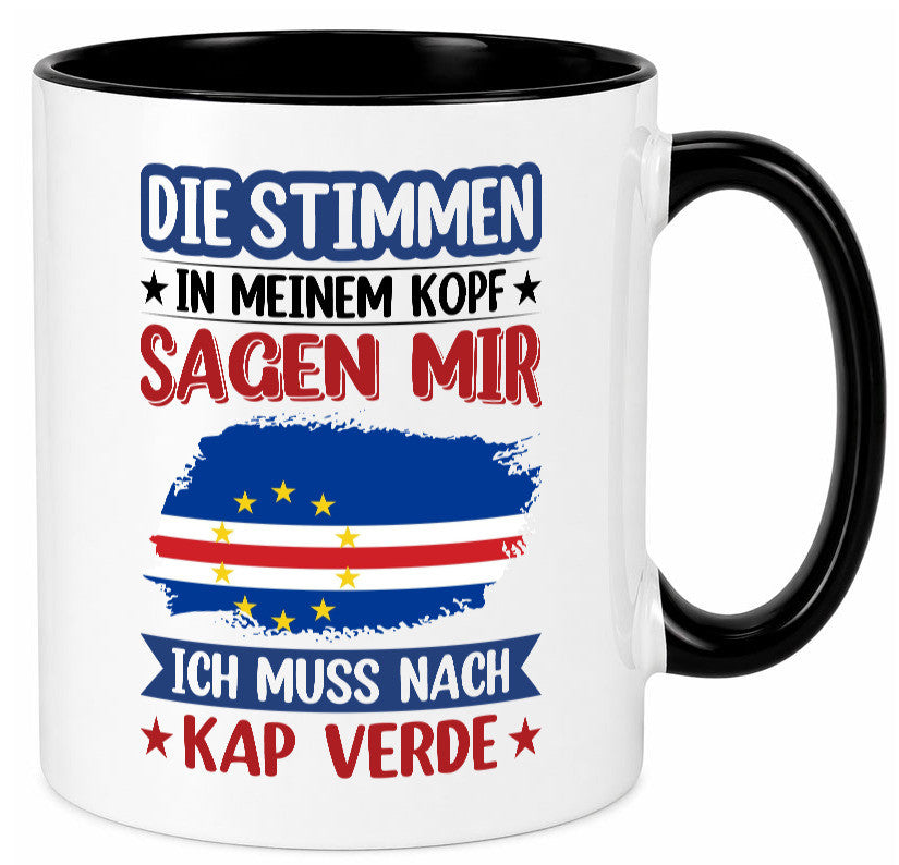 Kap Verde | Urlaub Stimmen in meinem Kopf Traumland lustig Humor Geschenkidee