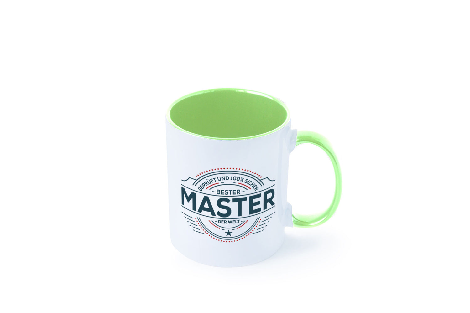 Geprüft und sicher: Master | Universität Student lustig Humor Geschenkidee