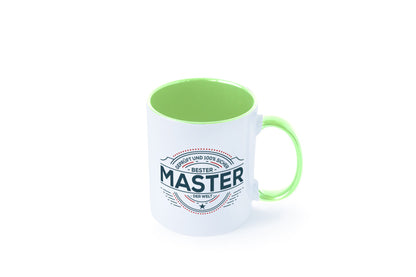 Geprüft und sicher: Master | Universität Student lustig Humor Geschenkidee