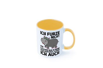 Ich furze nicht | furznilpferd v2 Humor Geschenkidee Tasse
