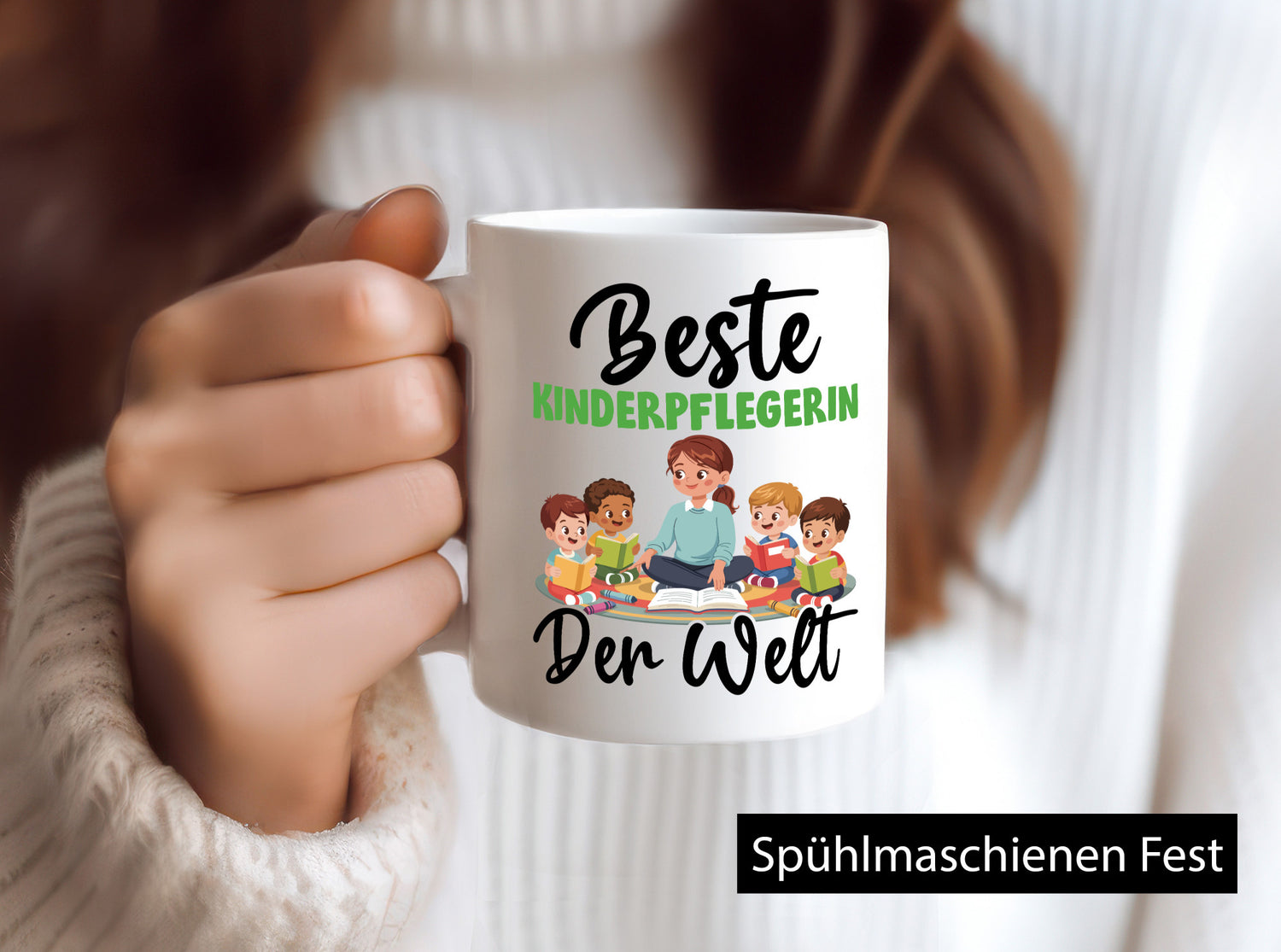 Beste Kinderpflegerin | Kinder Pflegeberuf v2 lustig Arbeit Kollegen Büro