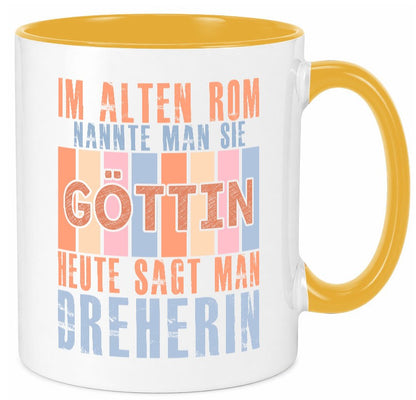 Heute sagt man: Dreherin | Fräser Dreher lustig Humor Geschenkidee Geschenk Tasse
