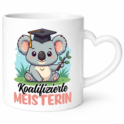 Koalifizierte Meisterin | Meisterbrief Geschenkidee Humor Tasse