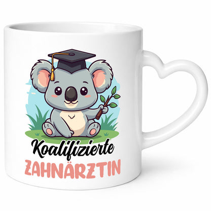 Qualifizierte Zahnärztin | Zahnmedizinischer Berufs-Humor Arbeit Kollegen Büro