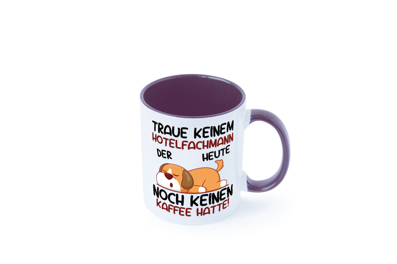 Traue keinem Hotelfachmann |Hotel lustig Humor Geschenkidee Geschenk Tasse