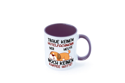 Traue keinem Hotelfachmann |Hotel lustig Humor Geschenkidee Geschenk Tasse