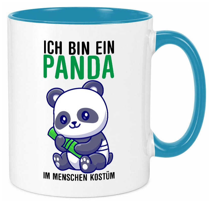 Ich bin ein Panda | Pandabär Kinder v2 Geschenkidee Humor Tasse