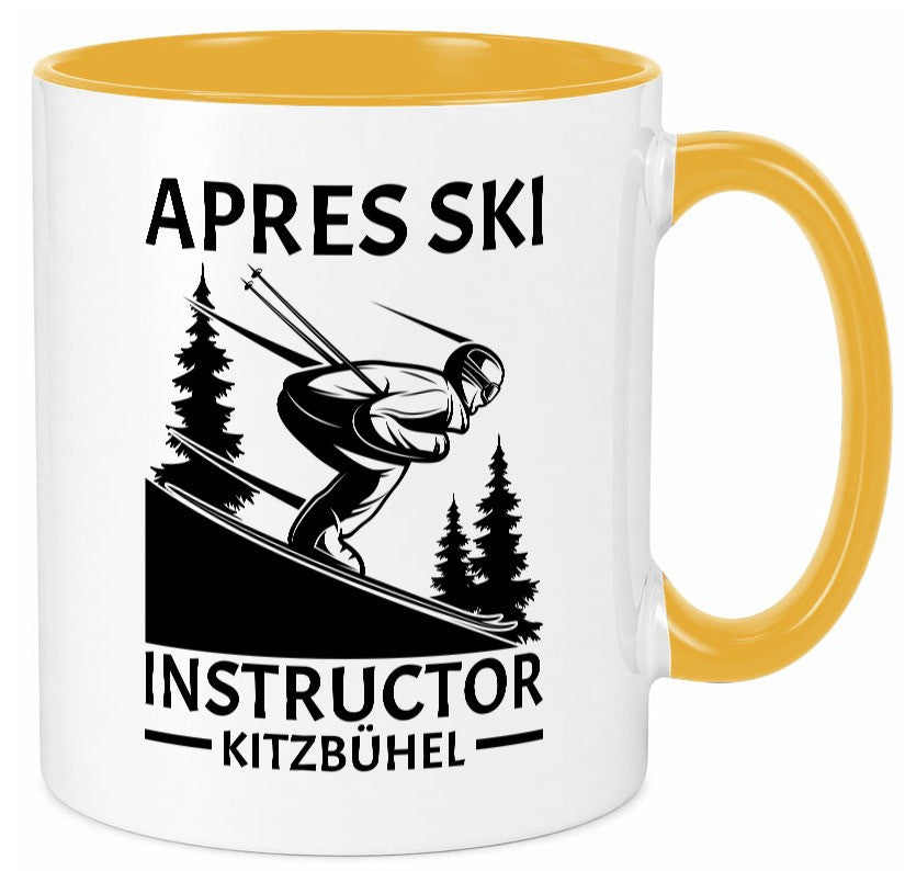 Apres Ski Instructor Kitzbühel | Skifahrer Geschenk Humor Geschenkidee lustiger Tasse