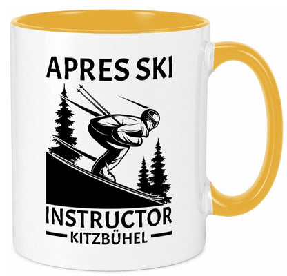 Apres Ski Instructor Kitzbühel | Skifahrer Geschenk Humor Geschenkidee lustiger Tasse
