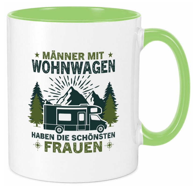 Männer mit Wohnwagen | Schönste Frauen Camping Humor Geschenkidee Tasse