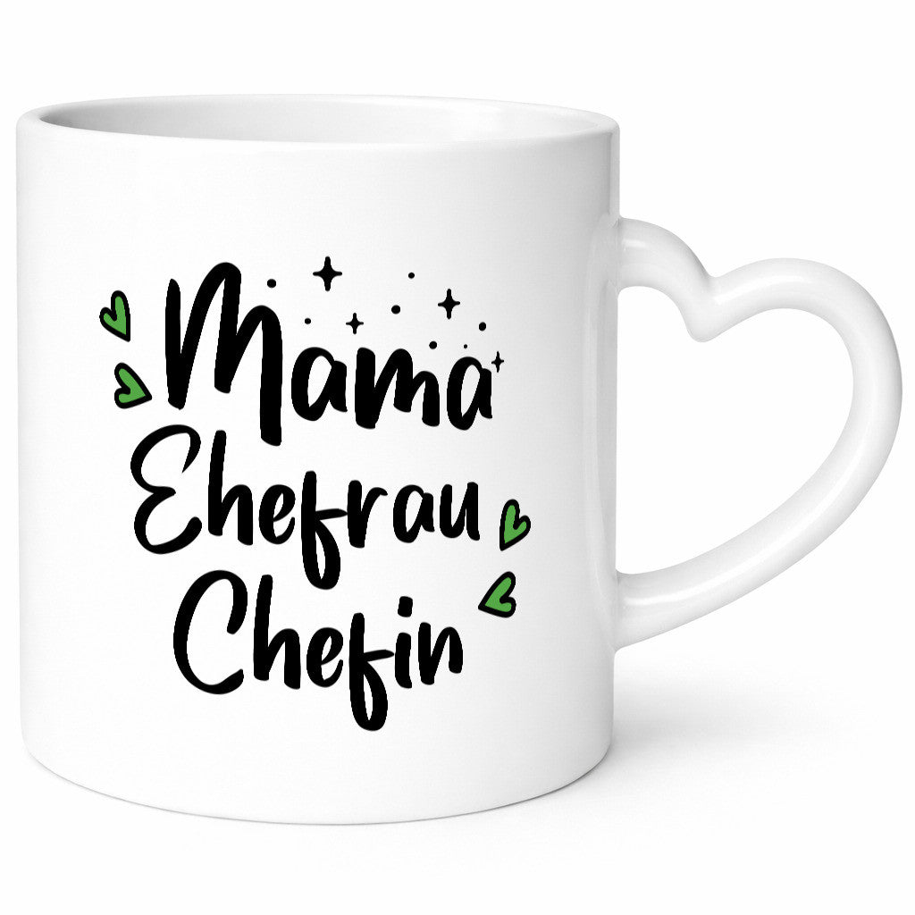 Mama Ehefrau Chefin | ist der Boss Muttertag lustiger Spruch Geschenk Familie