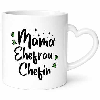 Mama Ehefrau Chefin | ist der Boss Muttertag lustiger Spruch Geschenk Familie