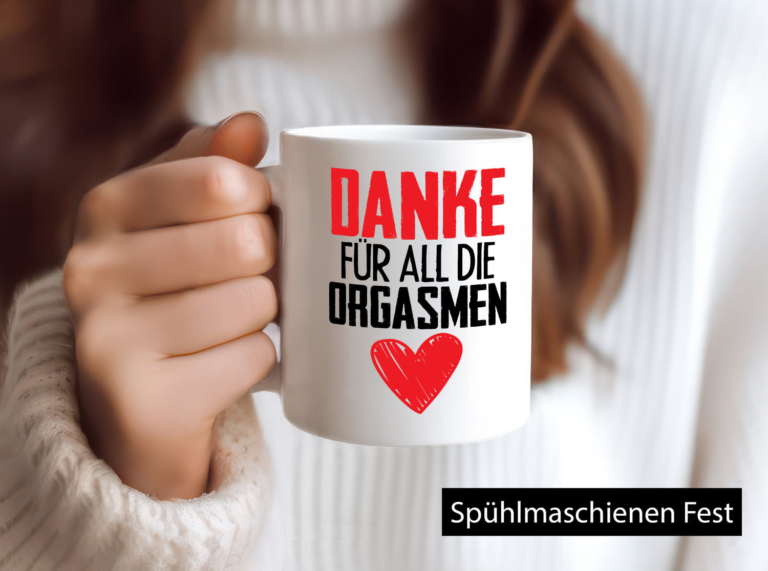 Orgasmus Tasse Geschenkidee Humor