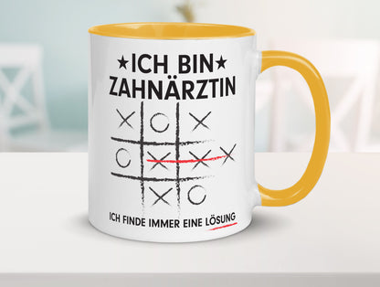 Löse Probleme: Zahnärztin | Zahnmedizin Beruf v3 lustiger Spruch Geschenk
