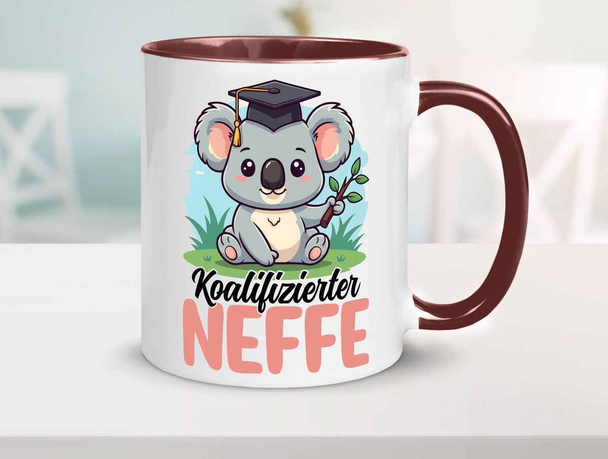 Koalifizierter Neffe | Familie Bruder Bester Onkel Geschenkidee Humor Tasse