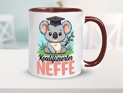 Koalifizierter Neffe | Familie Bruder Bester Onkel Geschenkidee Humor Tasse