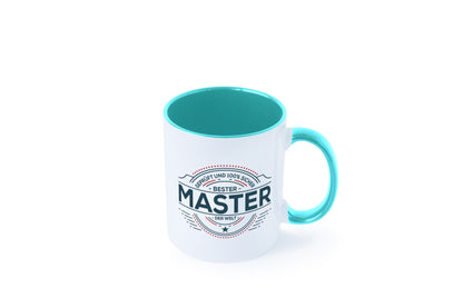 Geprüft und sicher: Master | Universität Student lustig Humor Geschenkidee
