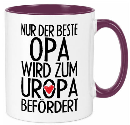 Bester Uropa Humor Familie Geschenkidee Tasse