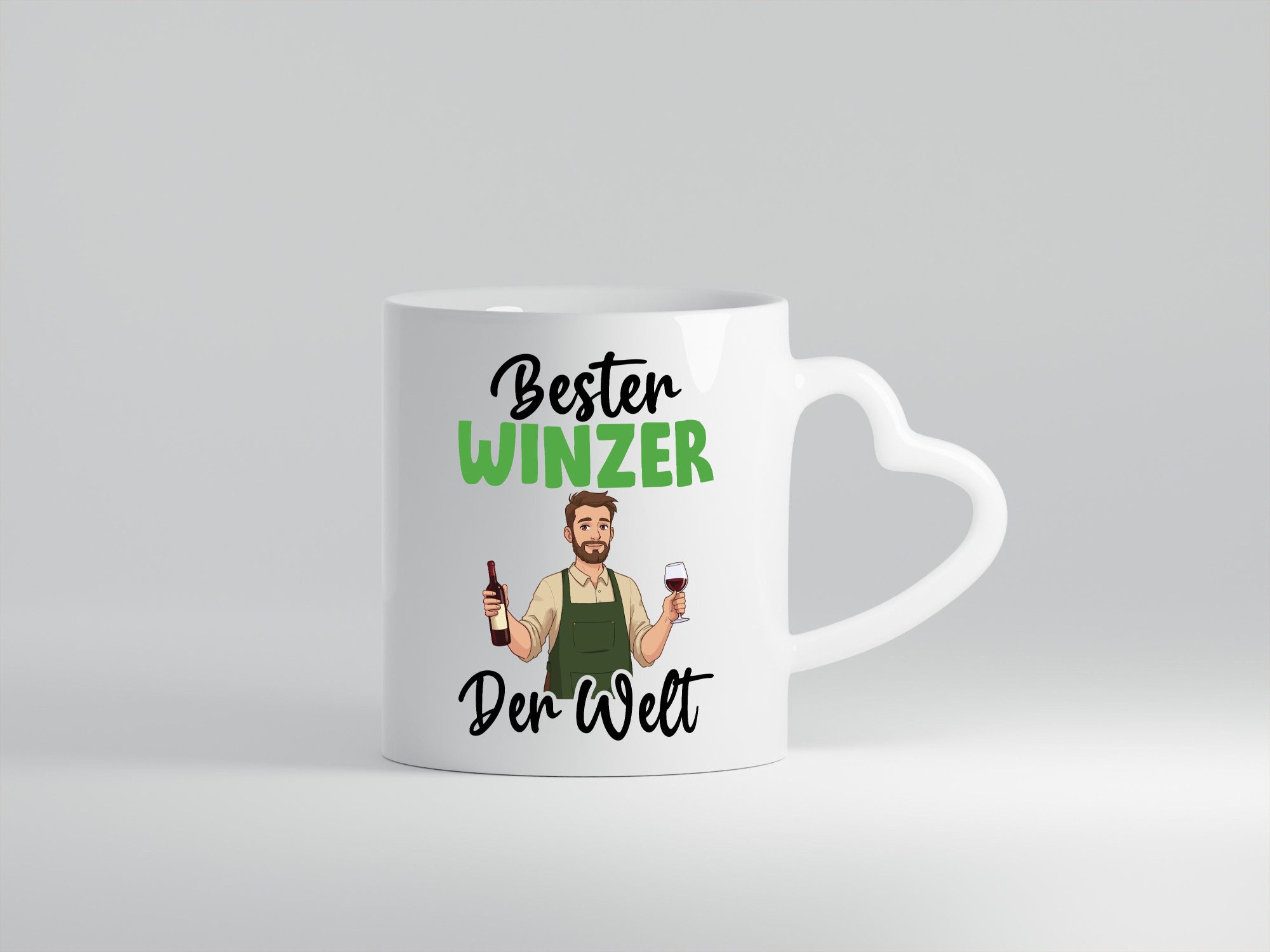 Bester Winzer | Weinbauer Wein v2 Humor Geschenkidee Tasse