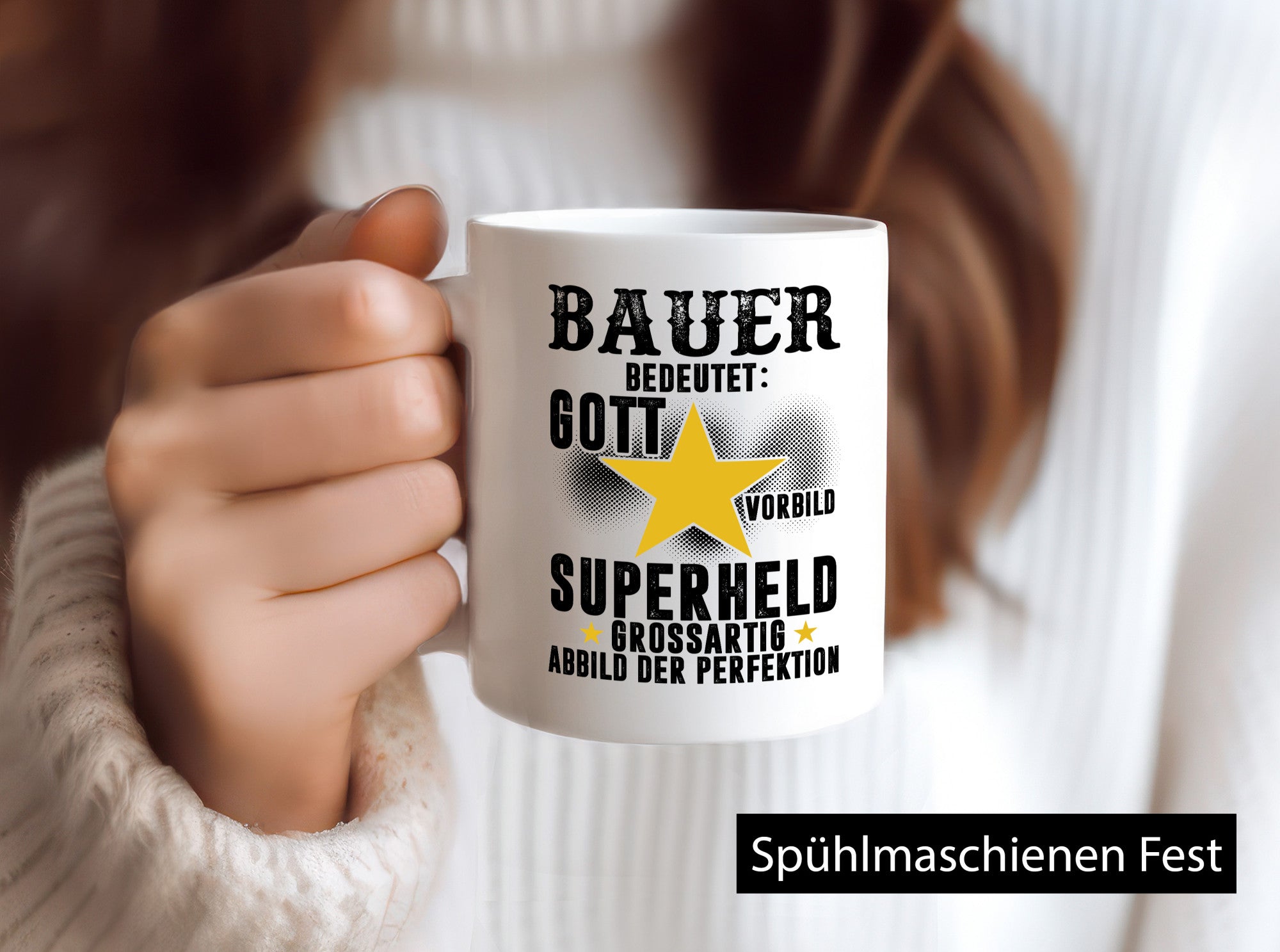 Bedeutung von Bauer | Bauernhof Landwirtschaft Geschenkidee Humor Tasse